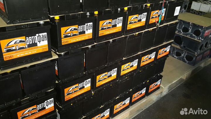 Аккумулятор, Новый, 60 ач со склада с доставкой