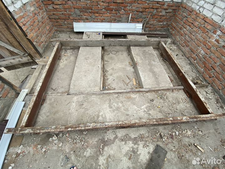 Ворота с рамой