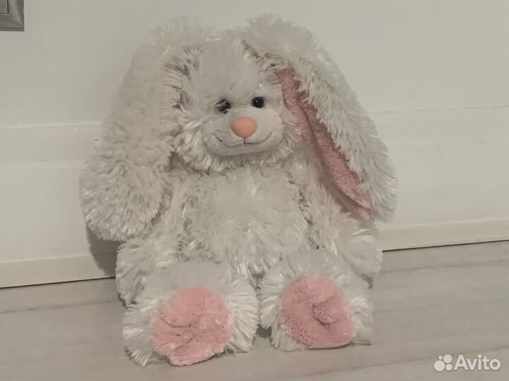 Мягкая игрушка плюшевый заяц