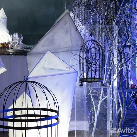 Огромные клетки металл для декора, декорации