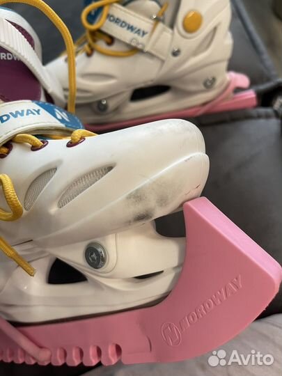 Коньки детские раздвижные 27-30