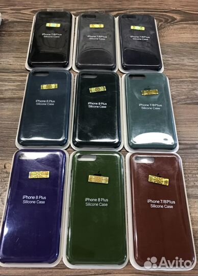 Чехол Silicone case iPhone 7plus/8plus