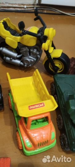 Детские машинки игрушки пакетом