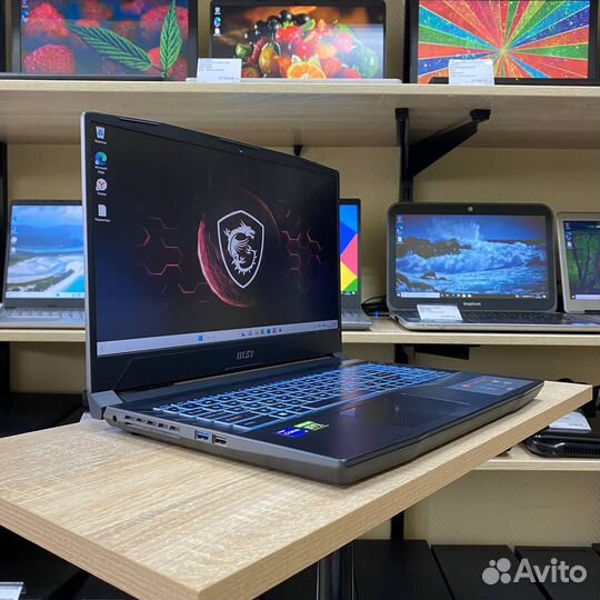 Игровой ноутбук MSI Pulse Core i7 12700H, RTX