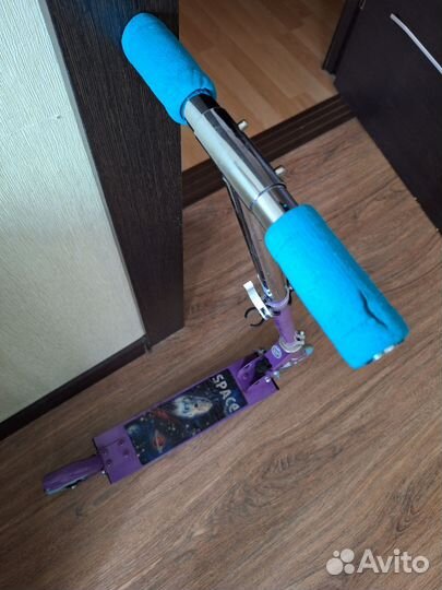 Самокат снегокат детский