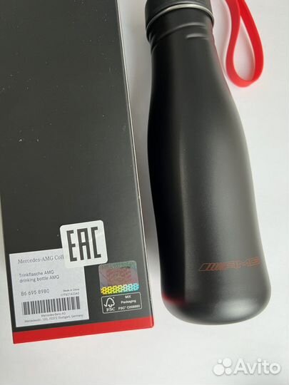Оригинальная бутылка для воды AMG Мерседес-Бенц