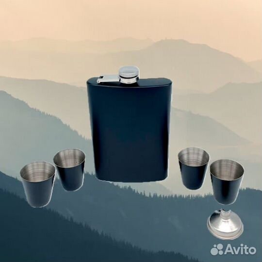 Набор подарочный Фляжка + стопки