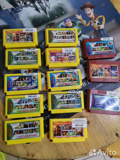 Картриджи на Dendy Денди