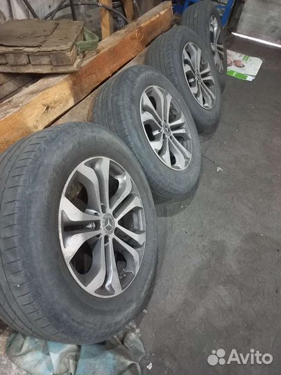 Комплект колес r17 mercedes glc оригинал