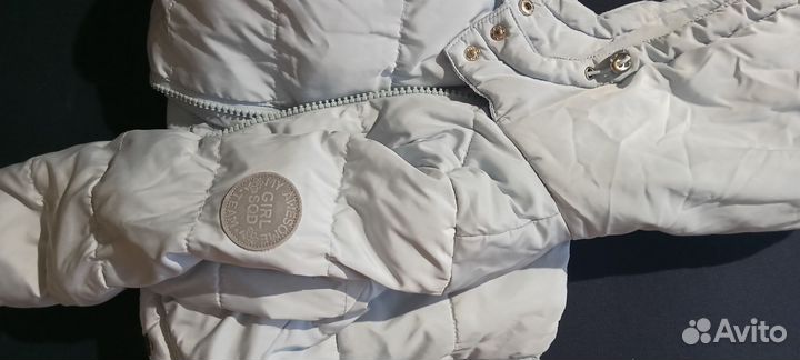 Пуховик куртка детская 110