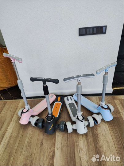 Самокат детский Mиджаки музыкальный