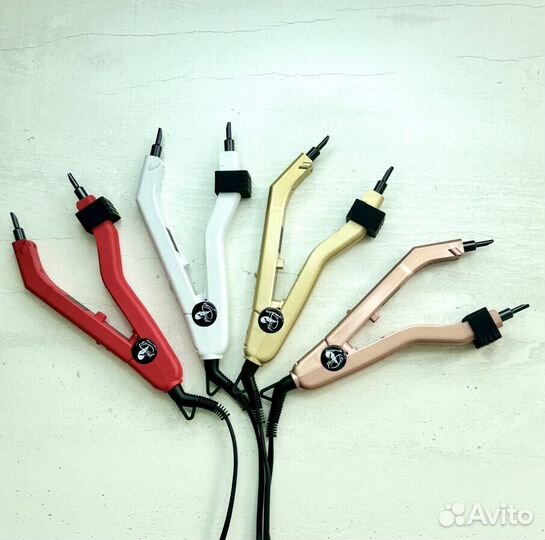 Щипцы для микрокапсульного наращивания волос