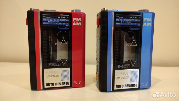 Кассетный плеер Aiwa HS-J7 1984 г