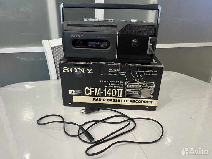 Магнитола sony cfm-140