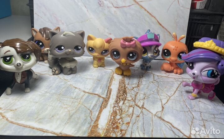 Littlest pet shop, lps стоячки, кошки, собаки
