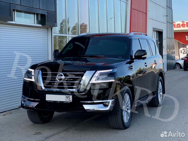 Рестайлинг Nissan Patrol из 2010 в 20 г Y62