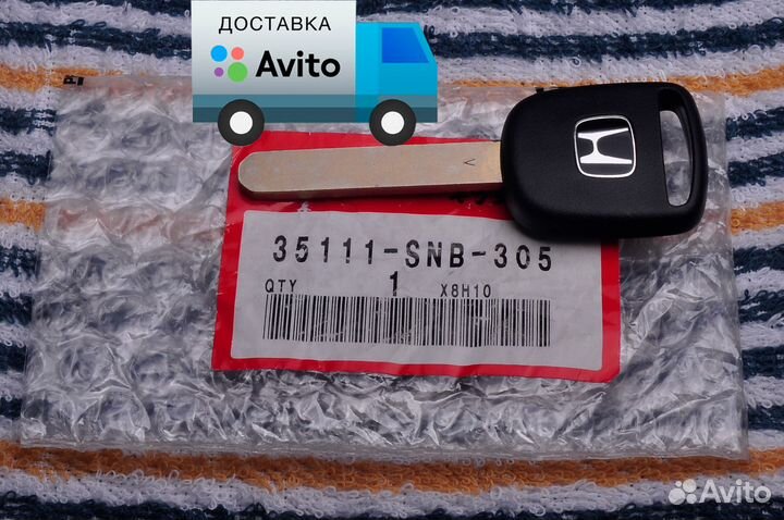 Ключ зажигания Honda Оригинал 35111-SNB-305