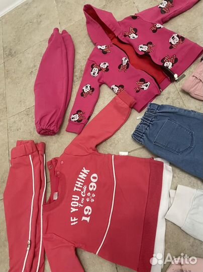 Пакет одежды для девочки 9-18 месяцев