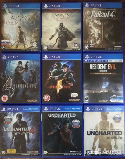 Игры ps4