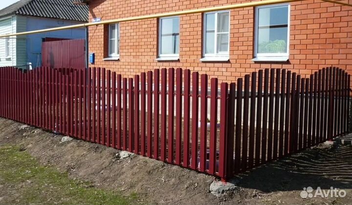 Забор металлический профессионально качественно