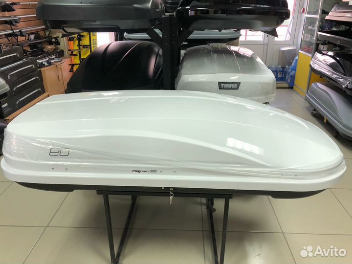 Автобокс багажник на крышу Прадо 150