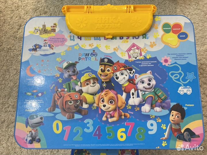 Детский стол и стул щенячий патруль