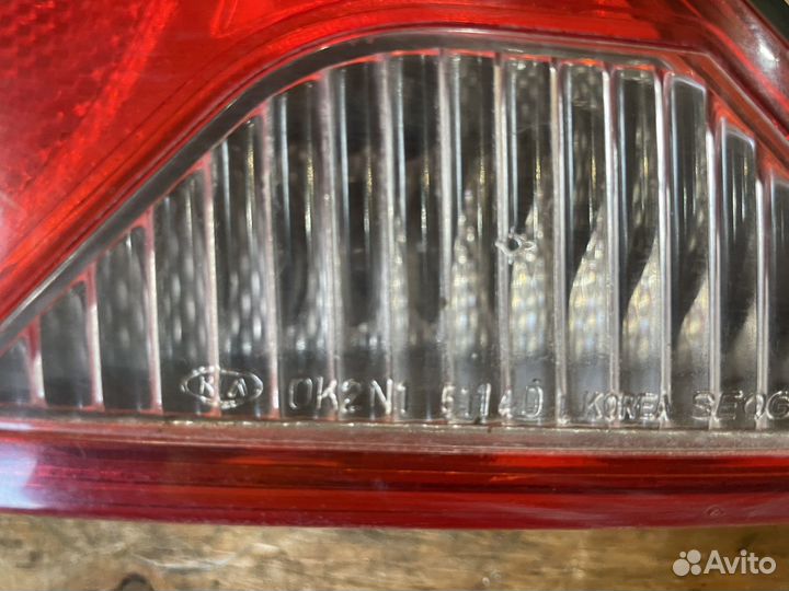 Фонарь задний кия спектра kia spectra оригинал