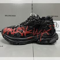 Balenciaga runner graffiti black