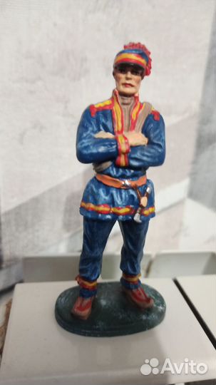 Раритетная фигурка Laplander Hausser Elastolin