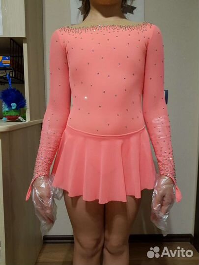 Платье на выступления для фигурного катания для де