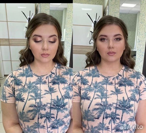 Макияж и прическа