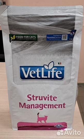 Сухой корм для кошек Фармина Vet Life Корм д/к при