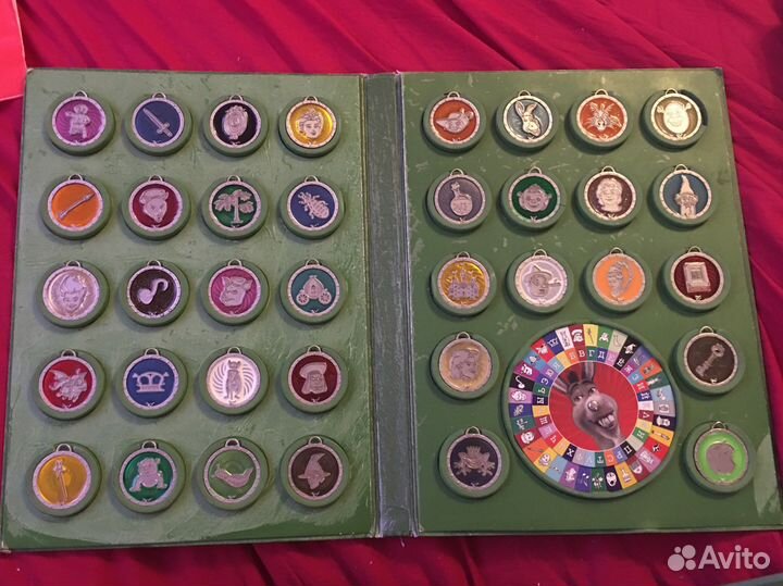 Амулеты шрек, медальоны шрек, полный альбом