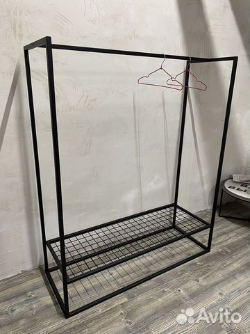 Вешалка напольная в стиле лофт