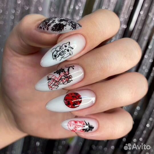 Маникюр, педикюр,укрепление, наращивание ногтей