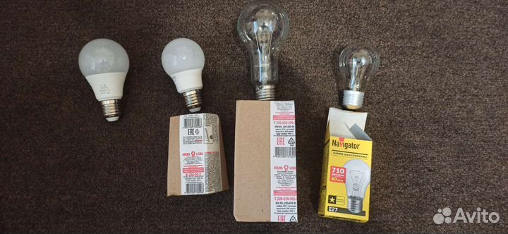 Лампа накаливания, лампочки, термоизлучатели