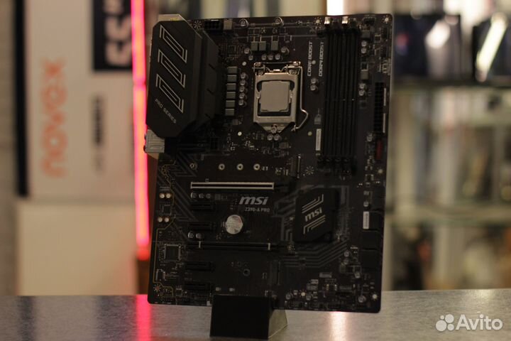 Материнская плата 1151-v2 MSI Z390-A Pro+ i7-8700