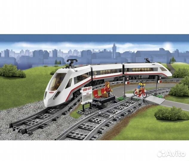 Конструктор Пассажирский поезд на Р/У