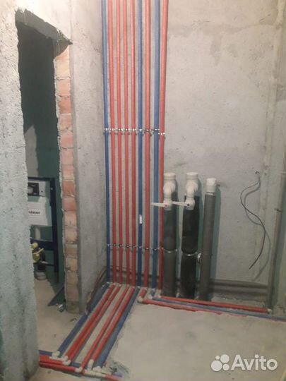 Монтаж систем отопления водоснабжения канализации