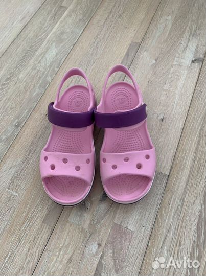 Crocs на девочку. Размер С11. Состояние хорошее