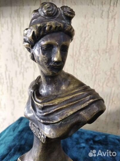 Бюст Апполон бронза