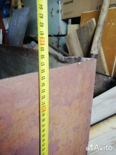 Бак для воды металлический