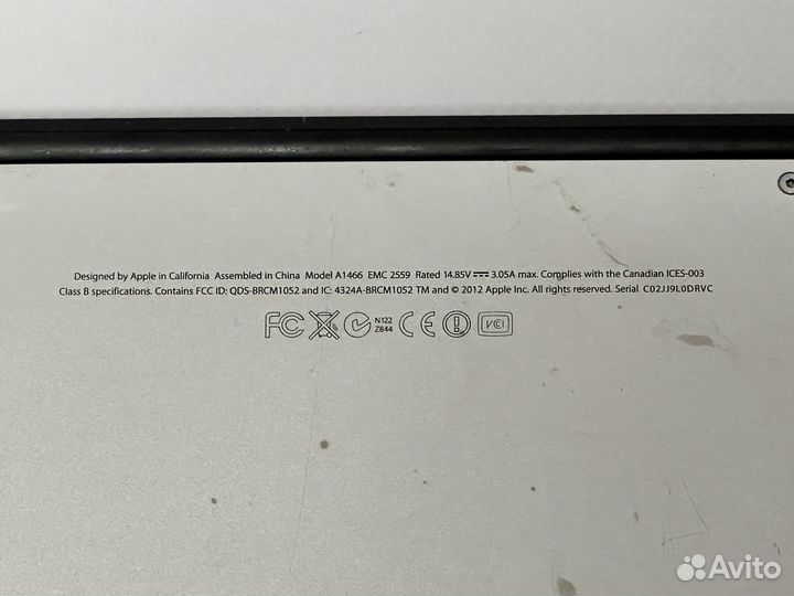 Apple MacBook Air a1466