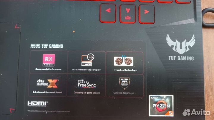 Игровой ноутбук asus