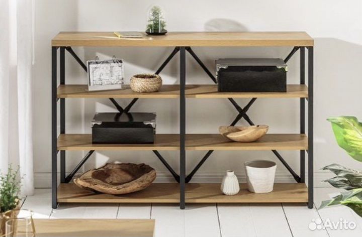 Стеллаж - консоль под телевизор