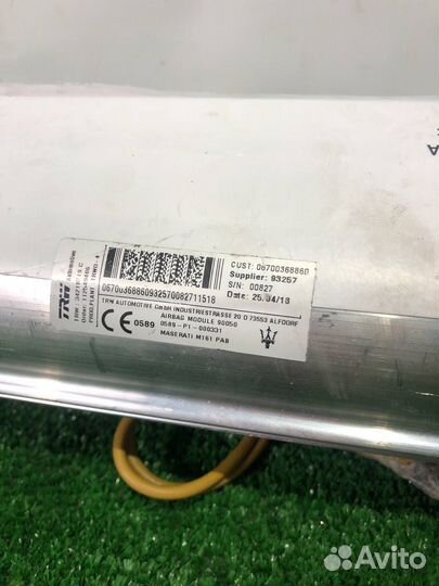 Подушка безопасности пассажира Maserati Levante