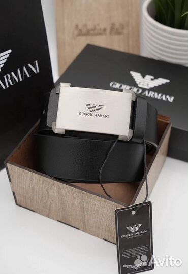 Мужской кожаный ремень