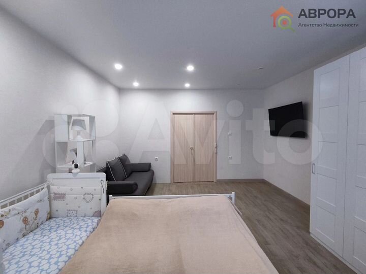 1-к. квартира, 43,3 м², 2/5 эт.