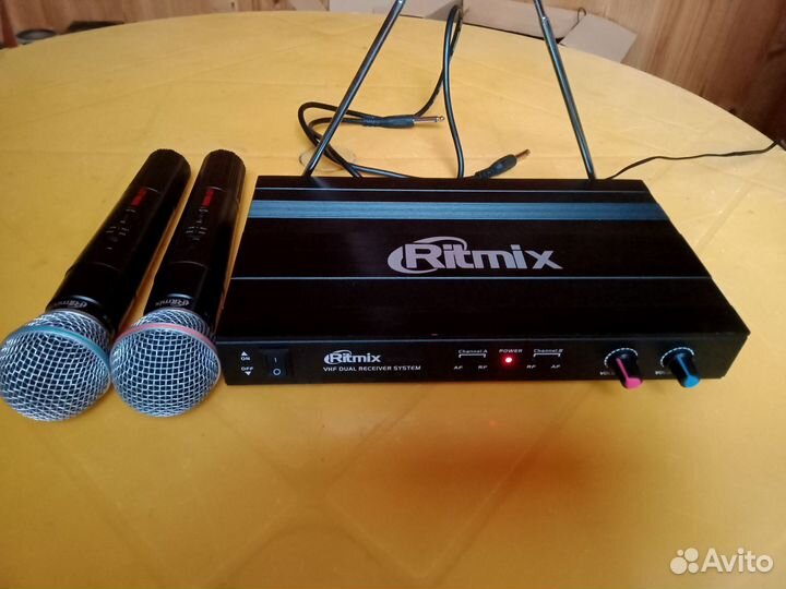 Микрофоны Ritmix Безпроводные