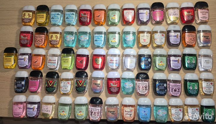 Санитайзеры bath and body works